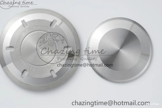 MIROTIME 0326 Bright Pilot Chrono SS AZF 1:1 Best Edition Green Dial on Brown Leather Strap A 7059